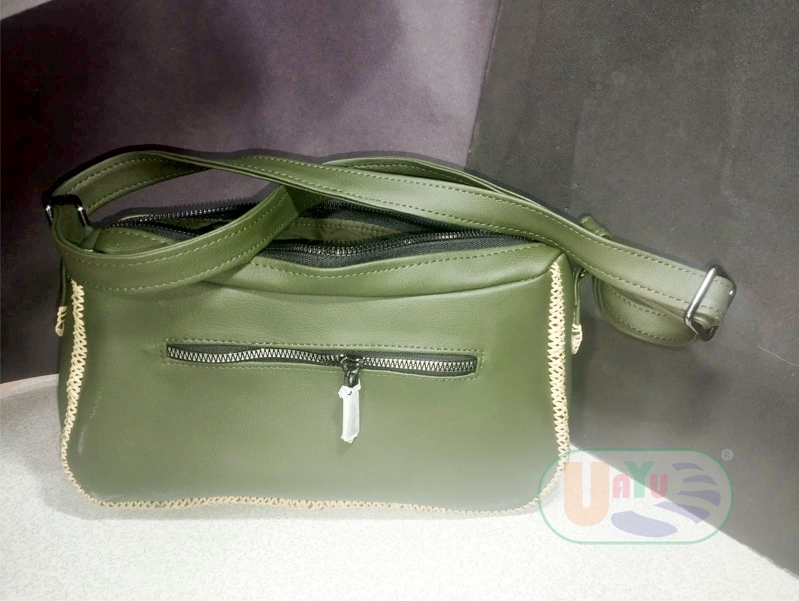 Bolso Verde - Vista trasera