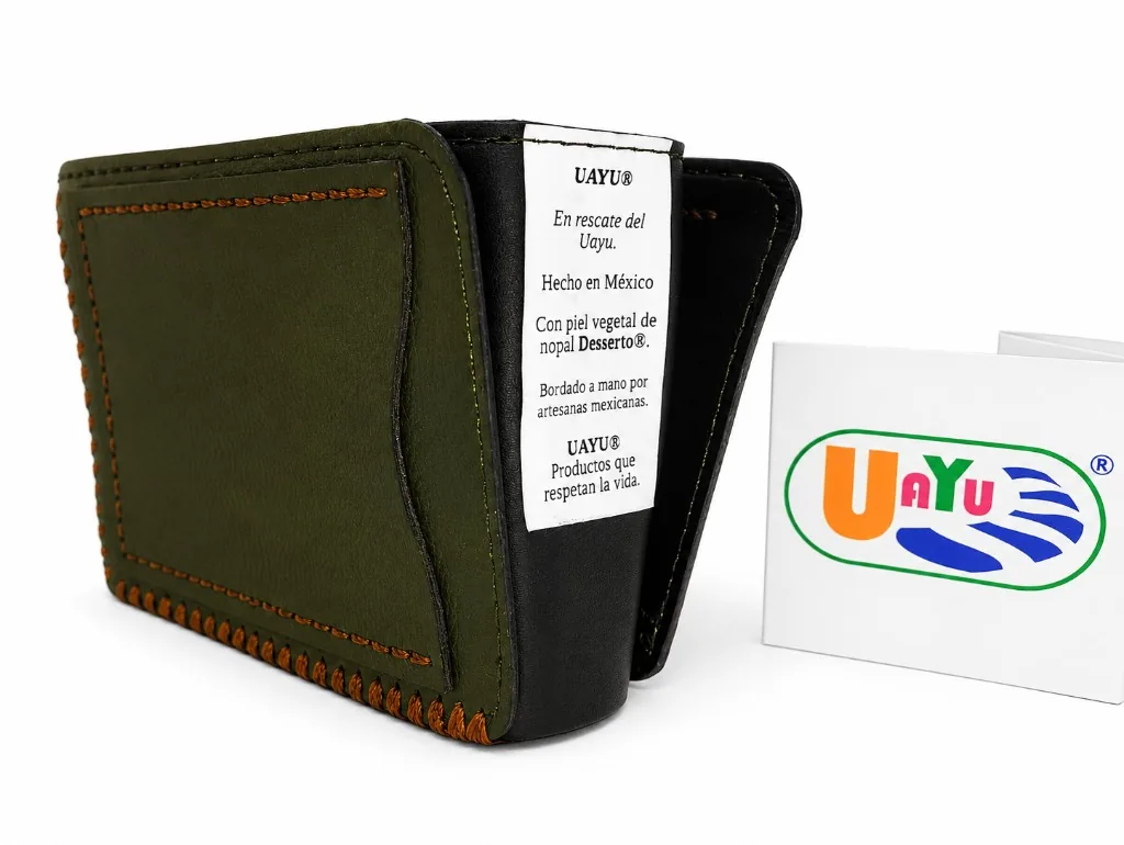 Interior Balam-Kú verde con etiqueta UAYU®