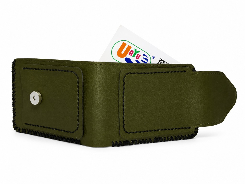 Balam-Kú verde nopal con hilo negro — vista exterior