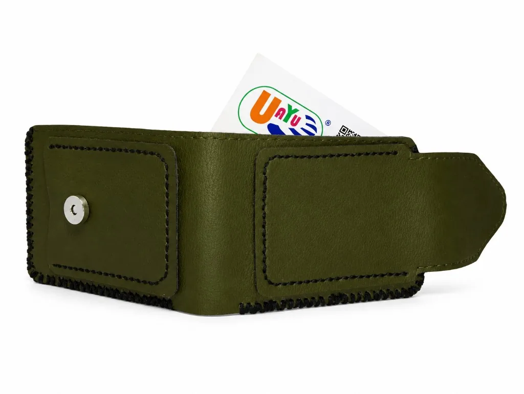 Balam-Kú verde nopal con hilo negro — vista exterior