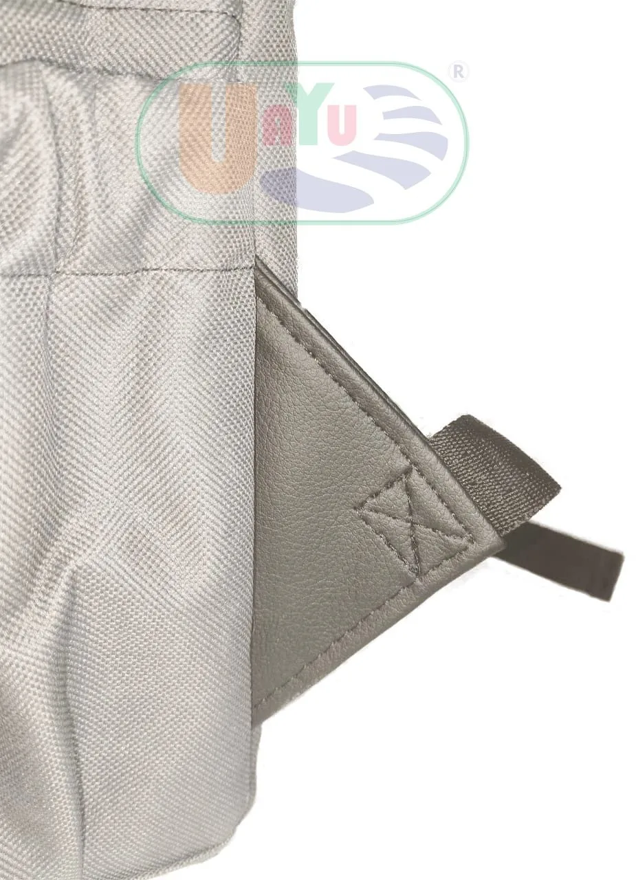 Detalle tirantes — gris negro